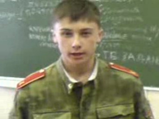 execution of a cadet of the 4th company, 2006