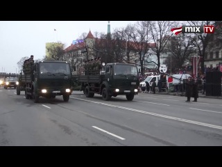 military parade in latvia (watch till the end :)))))))))
